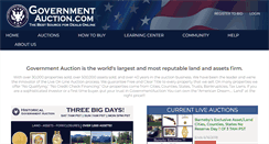 Desktop Screenshot of governmentauction.com